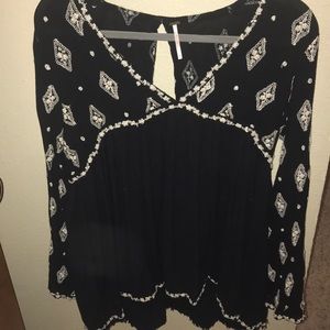 Free People long sleeved blouse